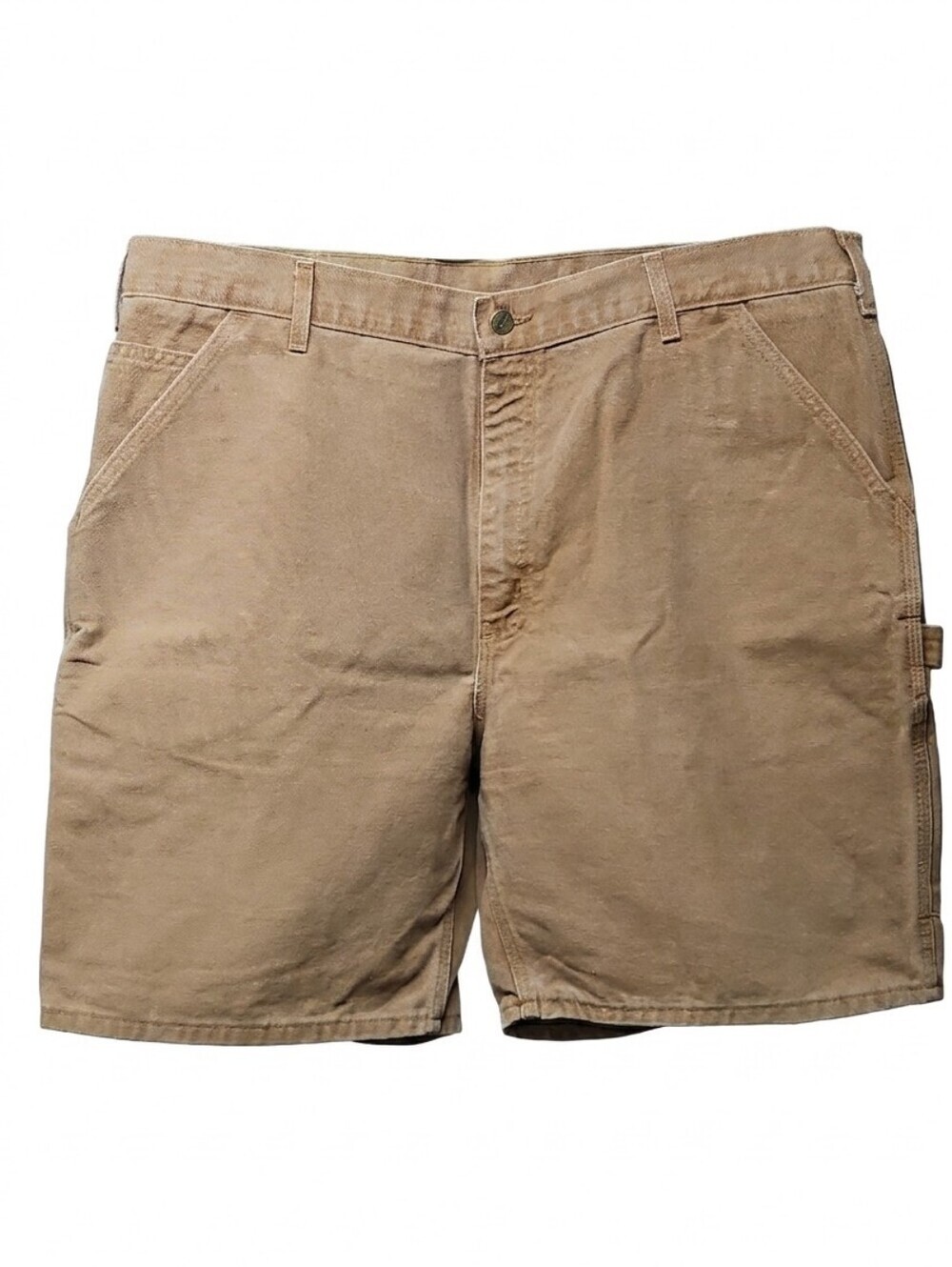 Carhartt Vintage Brown B25 BRN Made USA Cargo Utility Shorts Sz 40 Mens